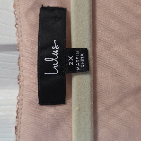 Lulus Blush Sequin Dress - Picture 2 of 5